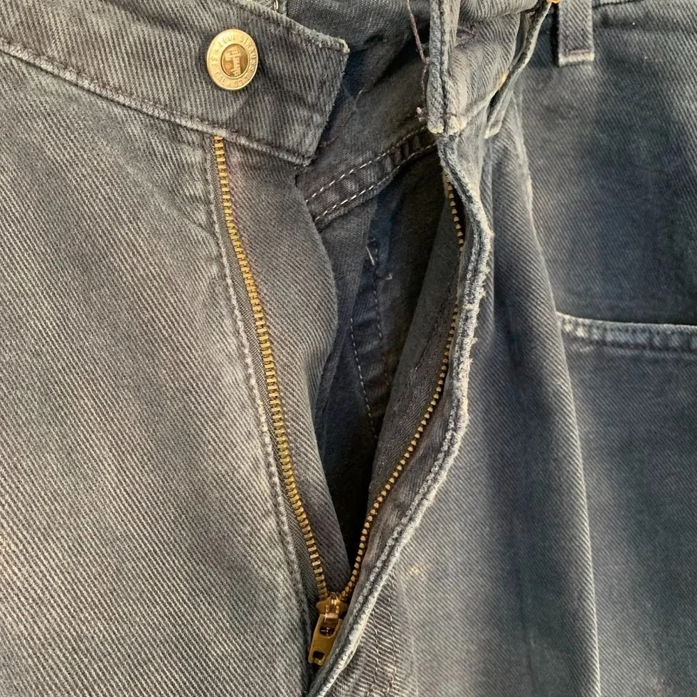 Vintage 90's Levi's Silvertab Baggy Denim Jeans Dark Blue Y2K Skater Men's 34x34